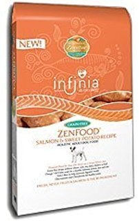 Infinia salmon 2024 dog food